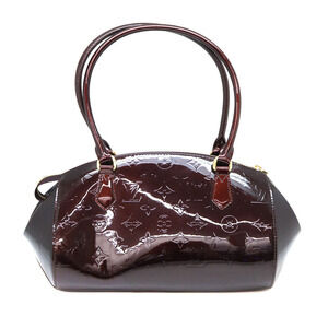 Louis Vuitton Sherwood Handbag Monogram Vernis Purple